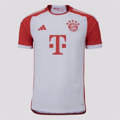 Camisa do Bayern de Munique I 23 adidas Masculina Torcedor em Promoção