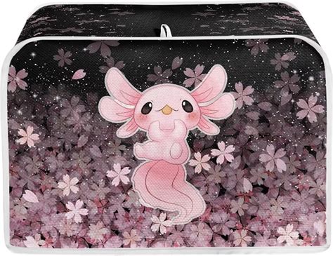 Amazon ZFRXIGN Flower Axolotl Toaster Cover 4 Slice Small