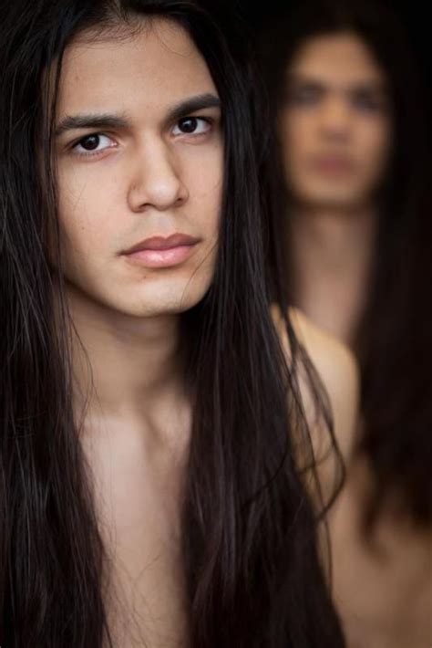 Matthew And Marco Lobaton Twins Peruvian Native American Models