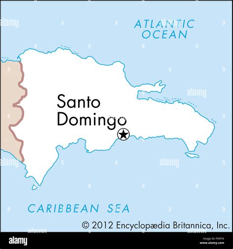 Santo domingo dominican republic maps cartography hi-res stock ...