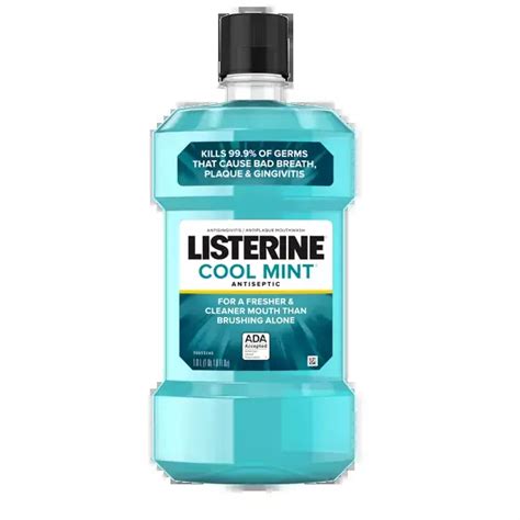 COOL MINT® Antiseptic Mouthwash for Bad Breath & Plaque | LISTERINE®