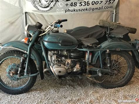 Ural M Dniepr K M Mt Motocykl Z Koszem Sidecar Tarnobrzeg