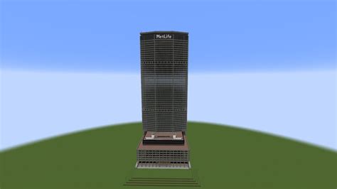 Metlife Building New York City 11 Scale Minecraft Map