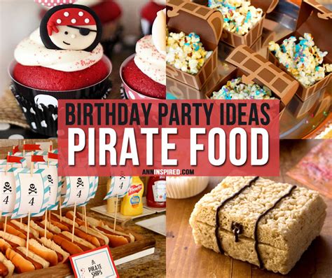 Best Pirate Birthday Party Food | Ann Inspired