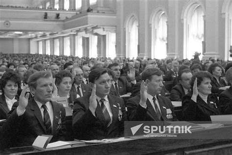 Mps At Ussr Supreme Soviet Session Sputnik Mediabank