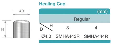 Healing Cap OssBuilder Component By Osstem Practical Implantology