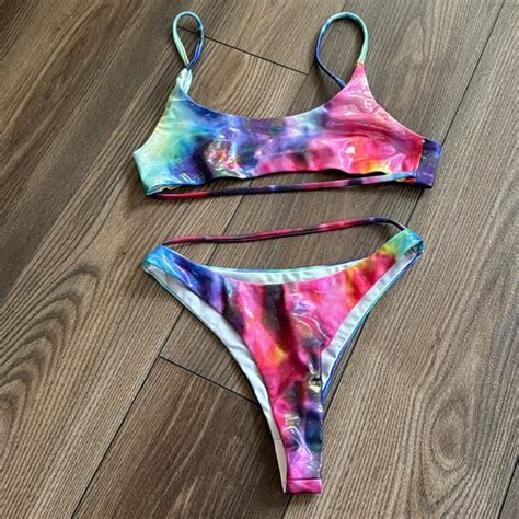 Dolls Kill Swim Dolls Kill Space Tiedye Bikini Poshmark