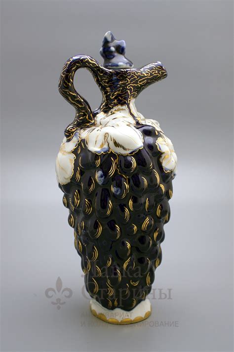 Купить графин со стаканами «Виноград», ЛФЗ, 1930-40 годы, скульптор ...