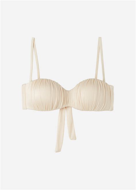 Bandeau Relleno Gradual Bikini Shiny Satin Calzedonia