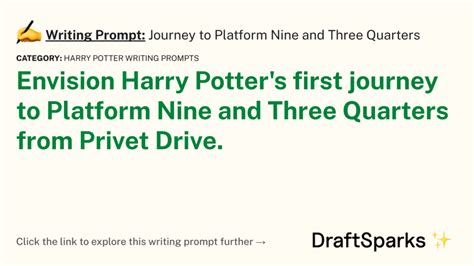 250+ Harry Potter Writing Prompts • DraftSparks