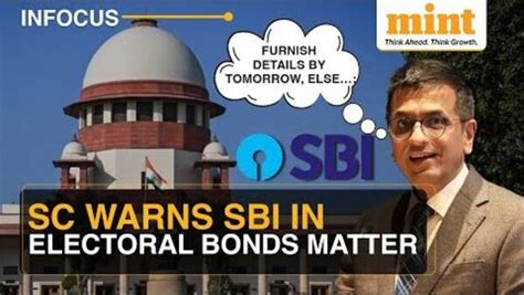 Electoral Bonds Row What Were You Doing For 26 Days Sc Dismisses