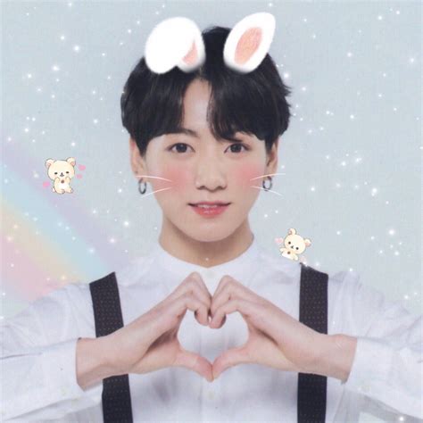 Jungkook Wallpaper Cute Bunny Bts Life Goes On Aesthetic Wallpaper