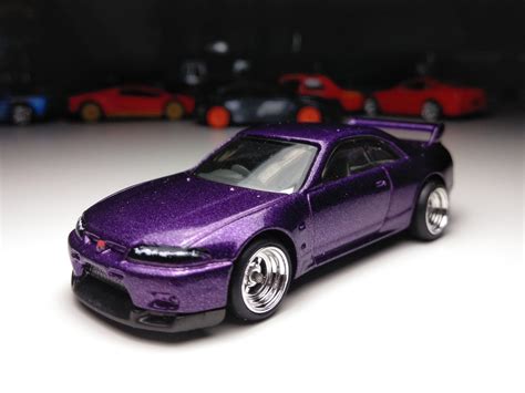 Nissan Skyline Gt R R Hot Wheels Custom Real Rubber Tires Etsy
