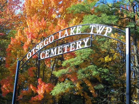 Otsego Lake Township Cemetery En Gaylord Michigan Cementerio Find A