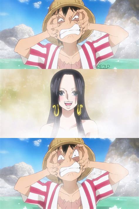 Luffy & Hancock Moment