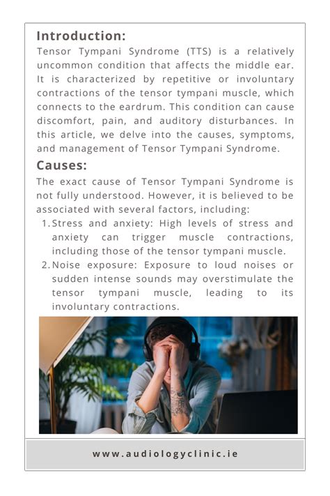 Ppt Understanding Tensor Tympani Syndrome Causes Symptoms And