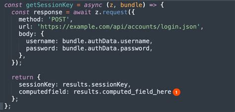 Use Computed Fields In OAuth Or Session Authentication Zapier