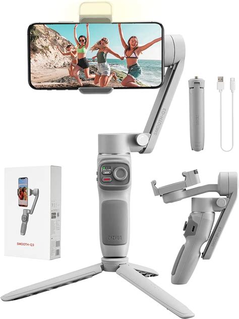 Zhiyun Smooth Q3 Gimbal Smartphone 3 Assi Stabilizzatore Smartphone