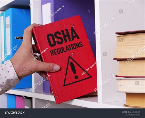 Osha Regulations Occupational Safety Health Administration Stock Photo ... 