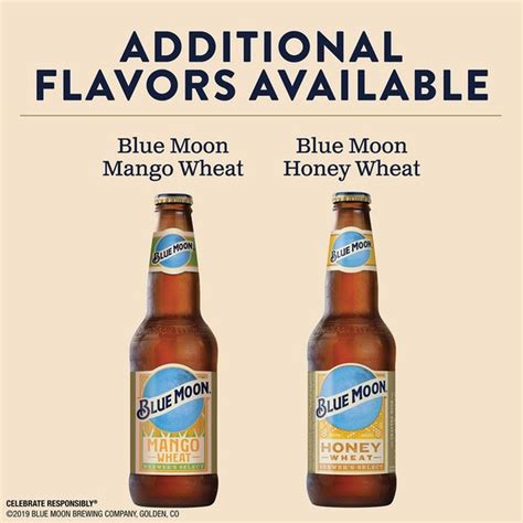 Blue Moon Wheat Beer, Craft Beer Bottle (12 fl oz) from Smart & Final ...