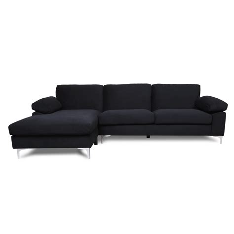 Ivy Bronx Briseno 2 Piece Velvet Upholstered Sofa Chaise Sectional