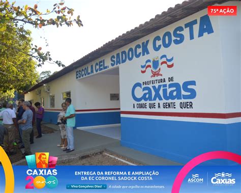 Prefeitura De Caxias Ma Entrega Escolas Reformadas E Ampliadas