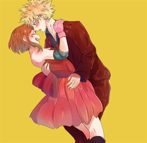 Katsuki Bakugou X Uraraka Ochako Boku No Hero Academia My Hero Academia Hero Academia