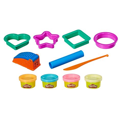 Play Doh Shapes N Tools 7 Tools 4 Oz Of Play Doh Etsy