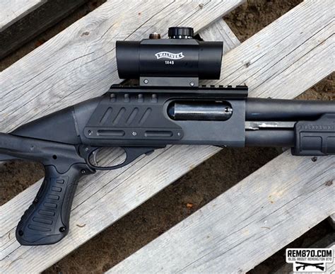 How To Mount A Red Dot Scope On A Remington 870 Shotgun