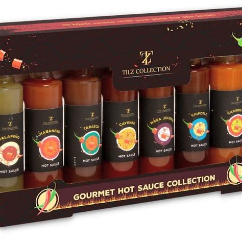 Hot Sauce Set Etsy