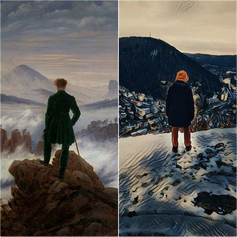 Karl Hofstätter on Twitter Frei nach Caspar David Friedrich