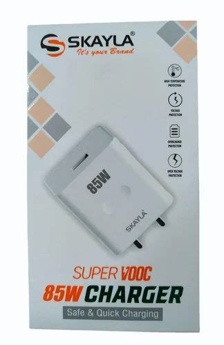 Current A W Skayla Super Vooc Mobile Charger M Usb A At Rs