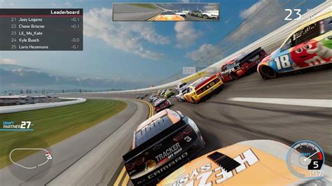 Nascar Heat Career Mode Race At Talladega Youtube