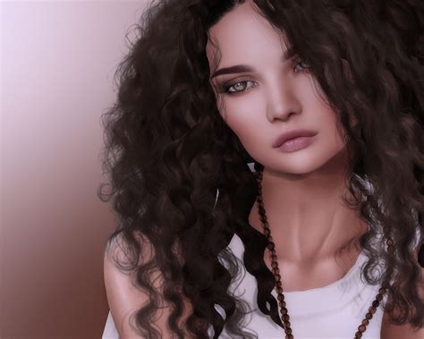 Wallpaper Fantasy Girl Curly Hair 1920x1200 Picture Image