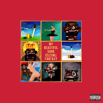 KANYE WEST My Beautiful Dark Twisted Fantasy Deluxe Edition 2010