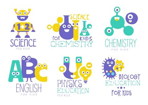 Creative Kids Logo Craft And Painting Creativity Vector Image