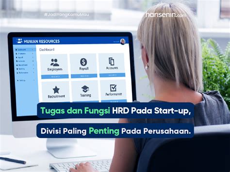 Tugas Dan Fungsi HRD Pada Start Up Divisi Paling Penting Pada Perusahaan