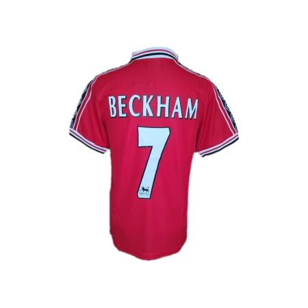 Camisa Manchester United Retr Beckham Fut Retro