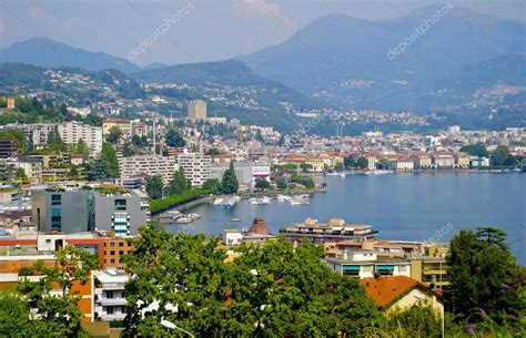 Sight Of Lugano City Switzerland Stock Photo By ©siempreverde 12665741