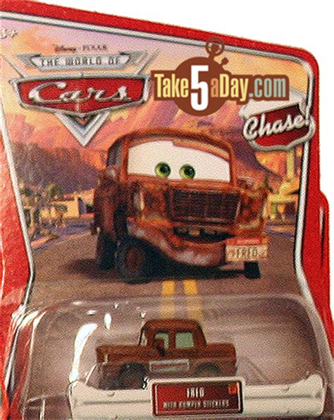 Take Five a Day » Blog Archive » Mattel Pixar CARS: Fred with Bumper ...