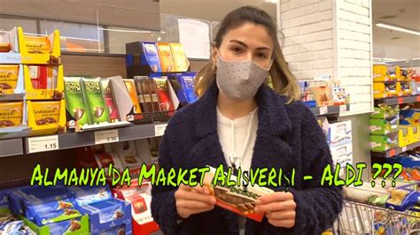 Almanya da Market Alışverişi 20 EUR ile ALDI den neler aldık YouTube