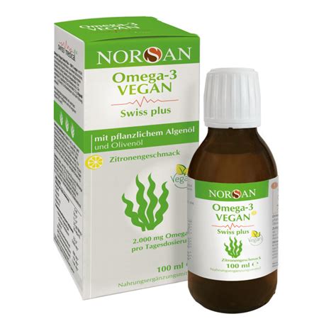 Omega 3 Vegan NORSAN Switzerland