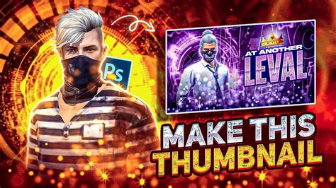 Free Fire Unique And Trending Thumbnail Tutorial Riflex Gfx