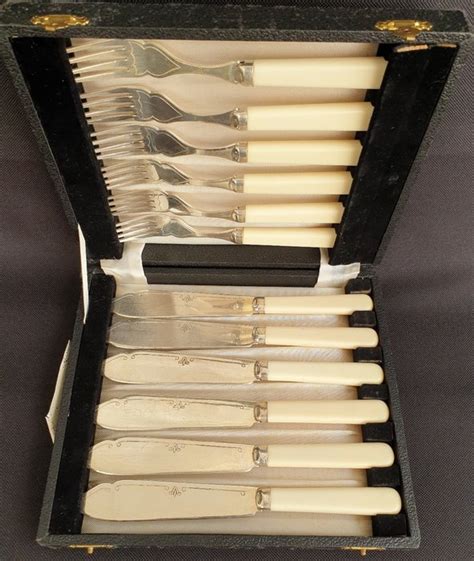 Epns A England Cutlery Fish Set For Art Deco Catawiki