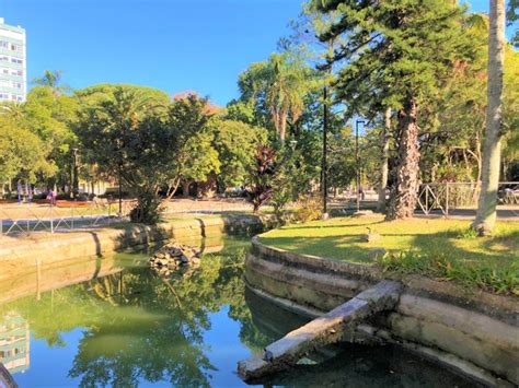 Sanep Realiza Limpeza Do Lago Da Praça Coronel Pedro Osório Diário Da