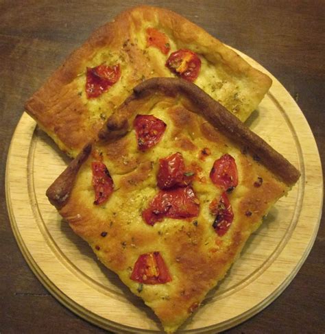 Focaccia Pulhesa Tomatinhos Culin Ria Direto Da It Lia