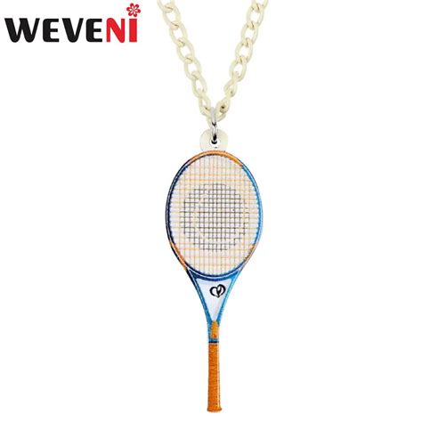 Weveni Collar De Raqueta De B Dminton Para Mujer Y Ni A Gargantilla