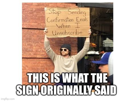 Image Tagged In Guy Holding Cardboard Sign Imgflip