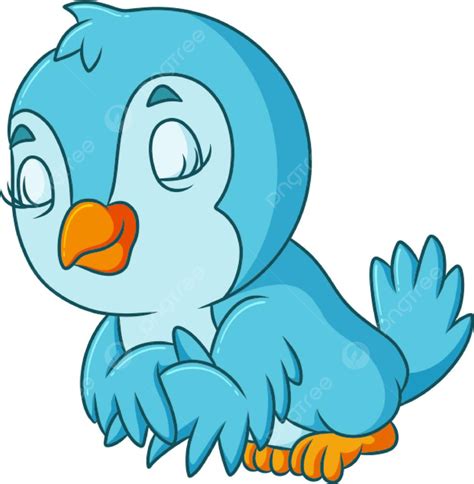 El Pájaro Bonito Está Durmiendo Mientras Se Posa En La Rama PNG