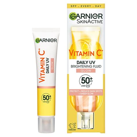 Garnier Skinactive Vitamin C Daily Uv Brightening Fluid Spf50 40ml